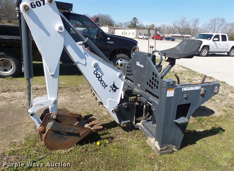 bobcat 607 skid steer backhoe attachment|bobcat skidsteer backhoe attachment.